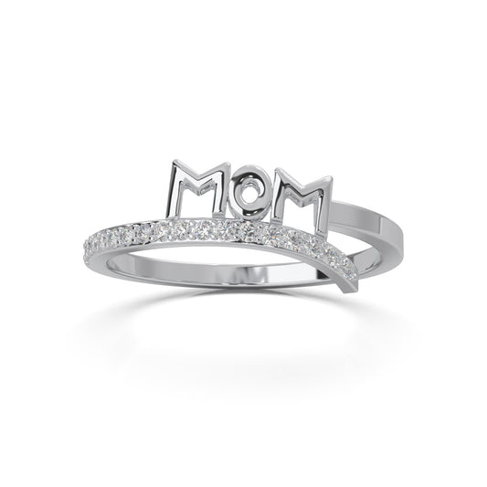 0.20 ct Natural Diamond Fancy Rings in 10k White Gold