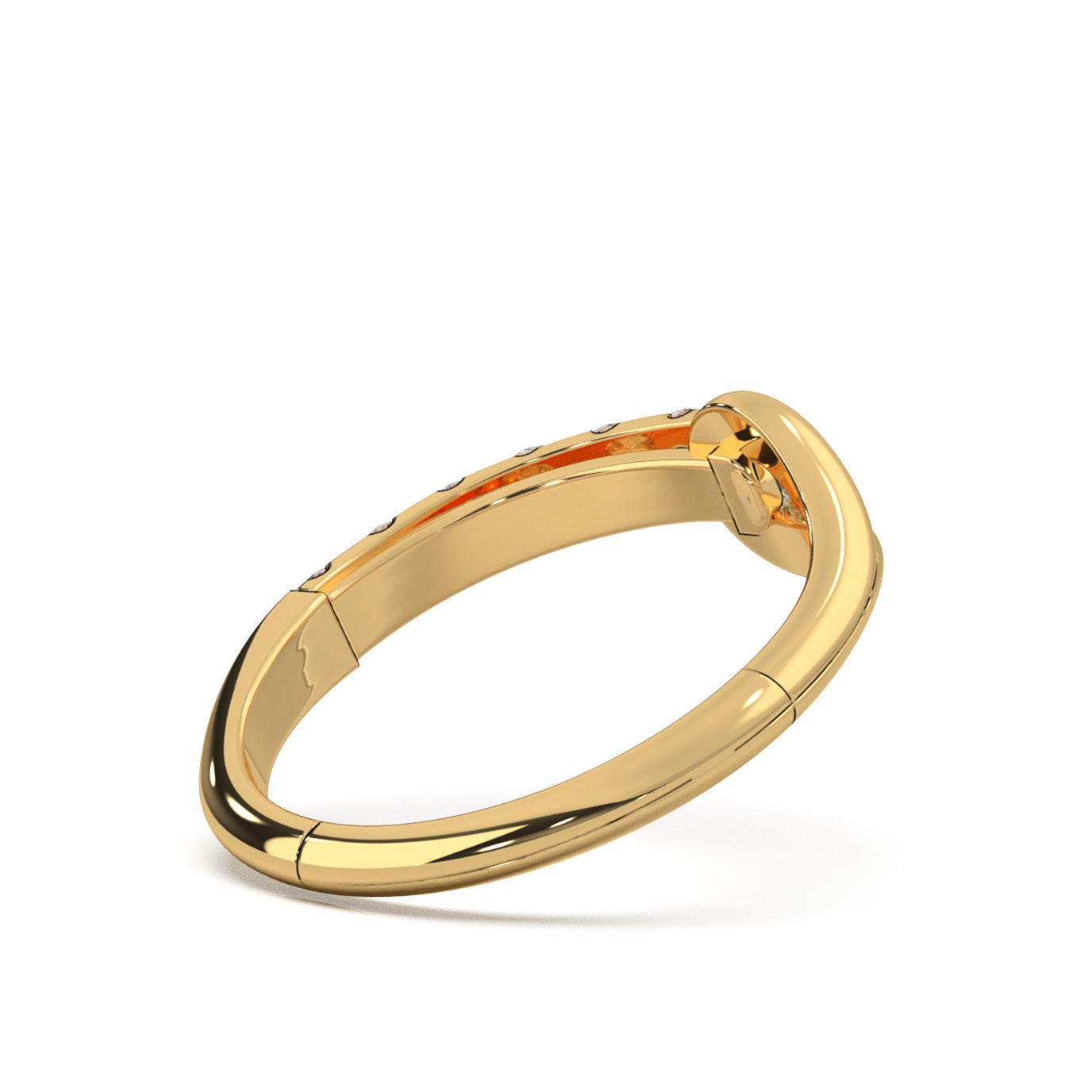 0.50 ct Natural Diamond Fancy Rings in 14k Yellow Gold