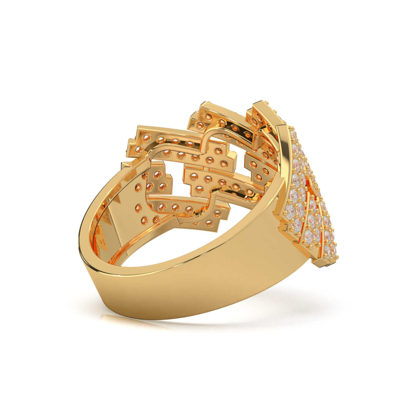 1.30 ct Natural Diamond Wedding Bands in 14k Yellow Gold