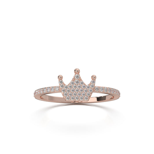0.33 ct Lab Grown Diamond Fancy Rings in 14k Rose Gold
