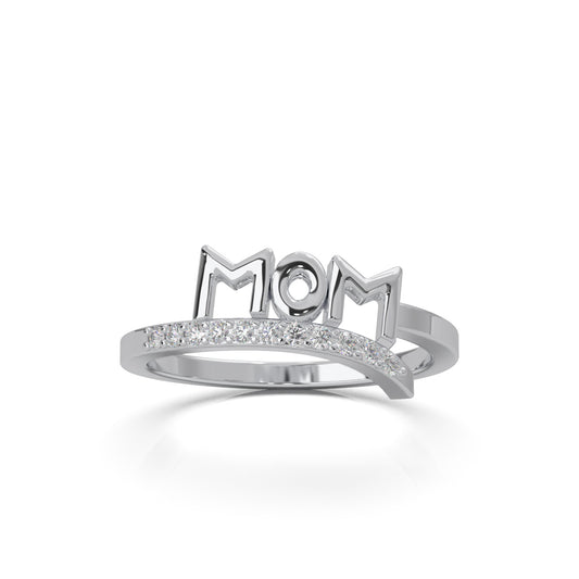 0.10 ct Lab Grown Diamond Fancy Rings in 14k White Gold